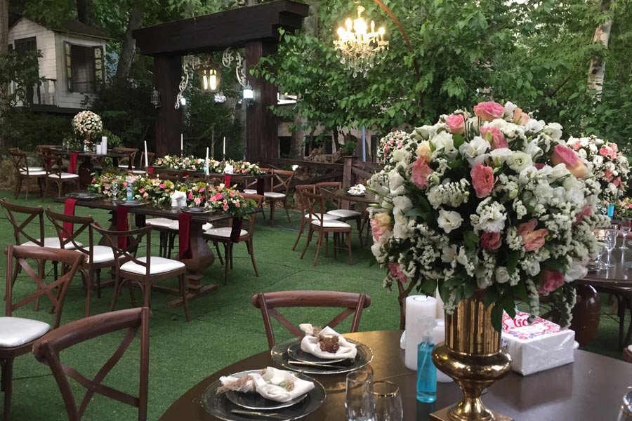 خدمات مربوط به برگزاری مراسم